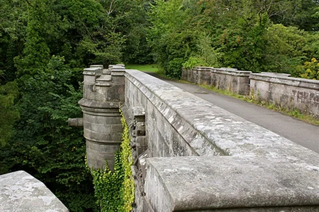 Overtoun Bridge in Schotland