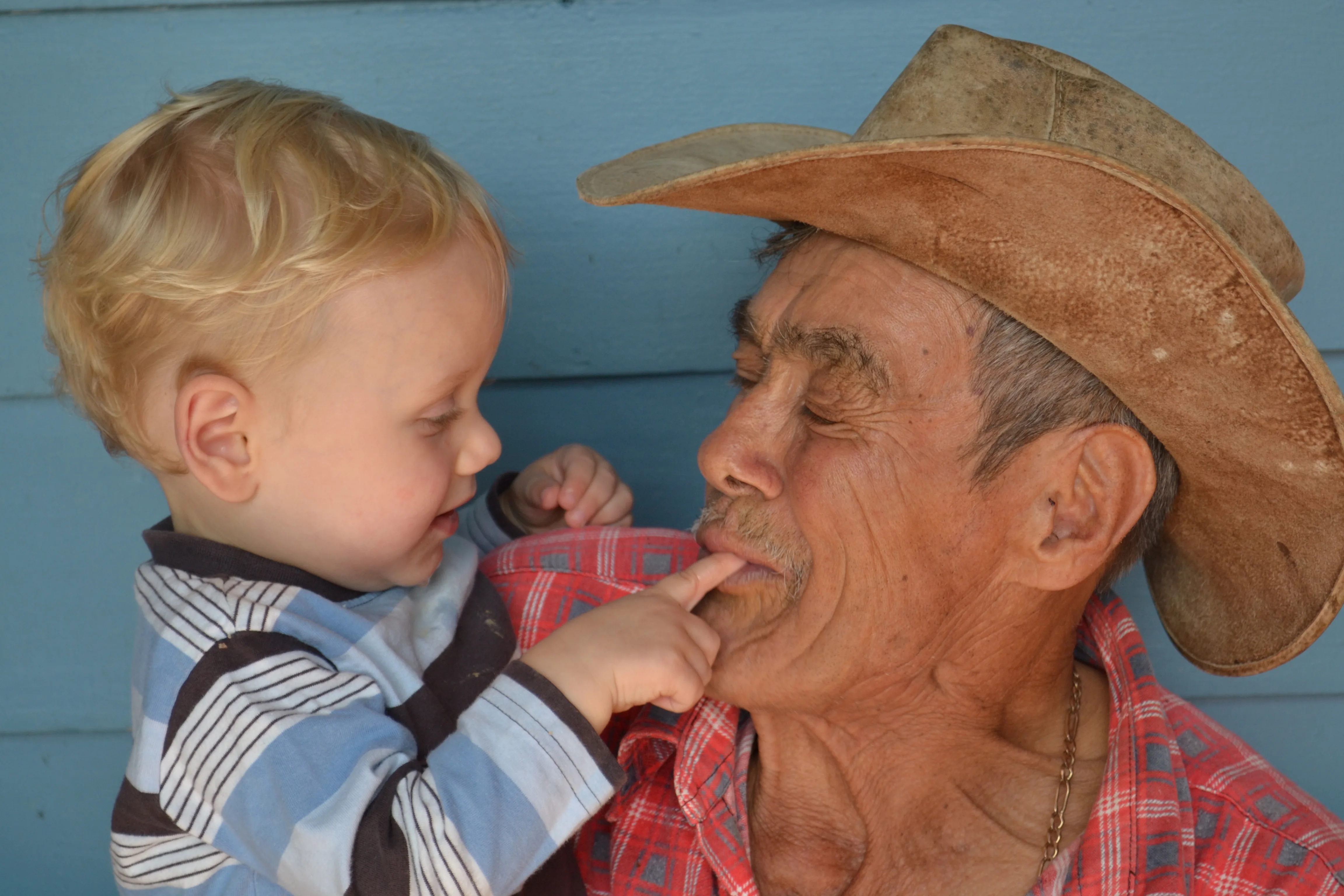 Cuba man met kind