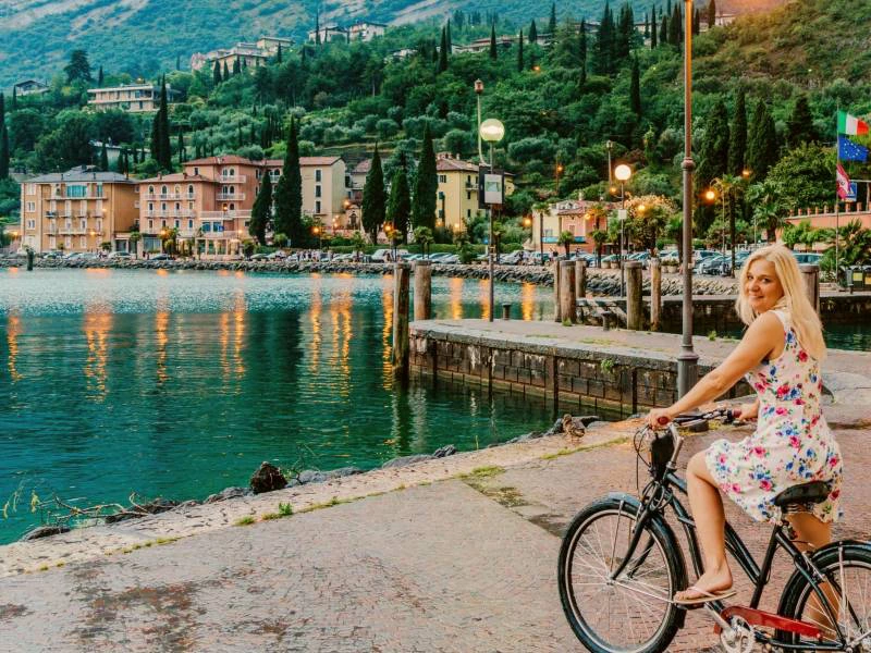 Outdoor activiteit fietsen in Italië