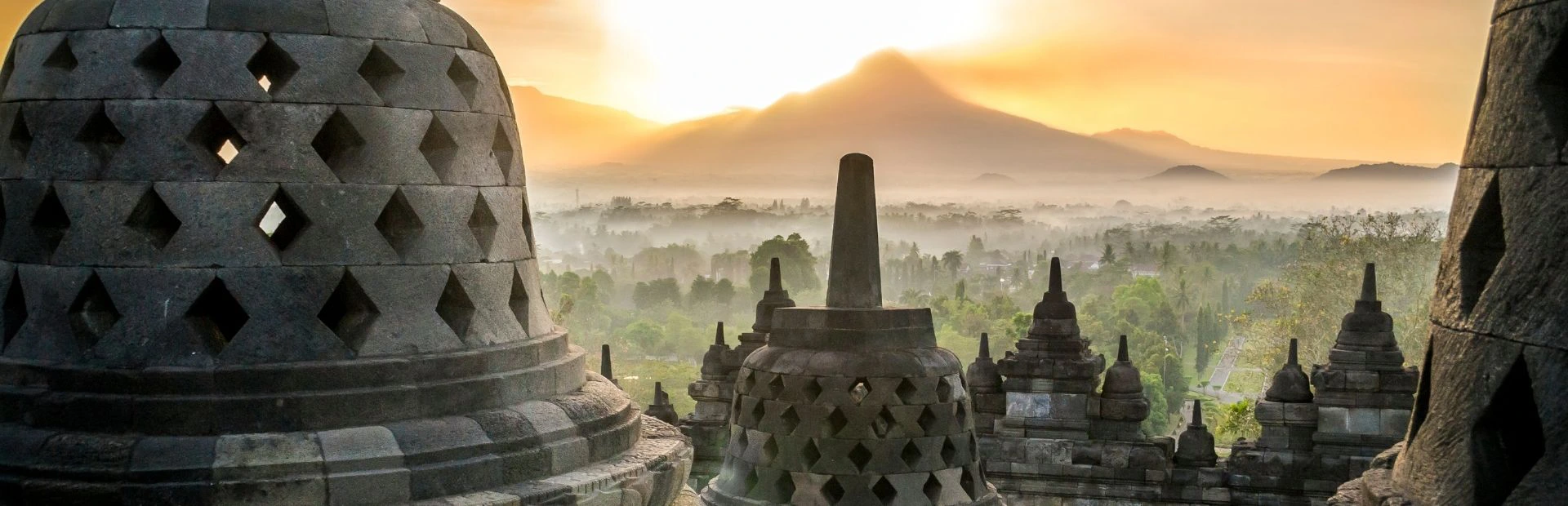 Borobudur sunset