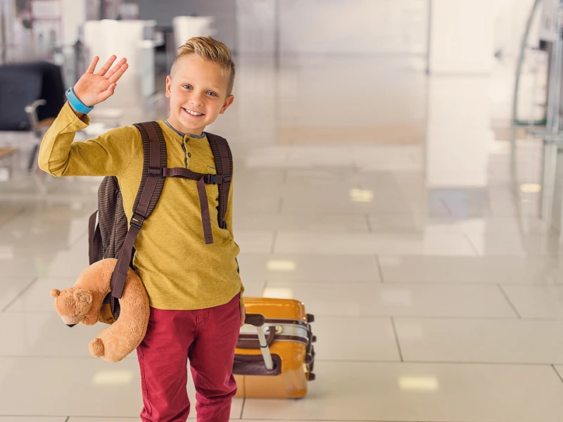 Vliegen met kinderen | Riksja Family