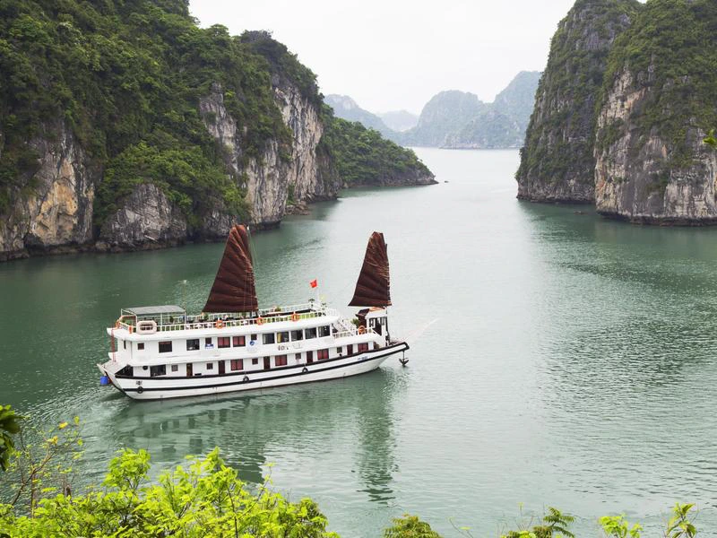 Halong Bay overnachting
