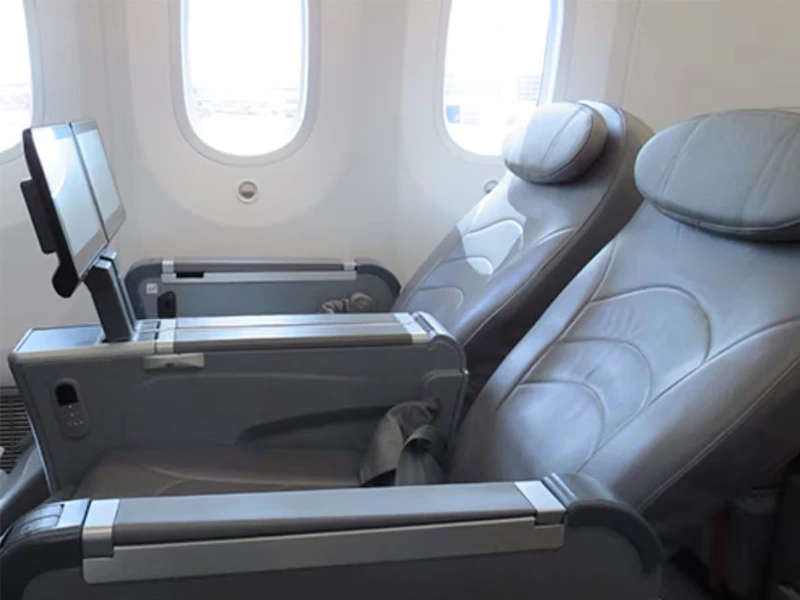 stoelen premium air europa vliegtuig