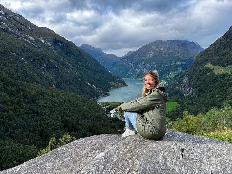 Noorwegen fjorden reiziger