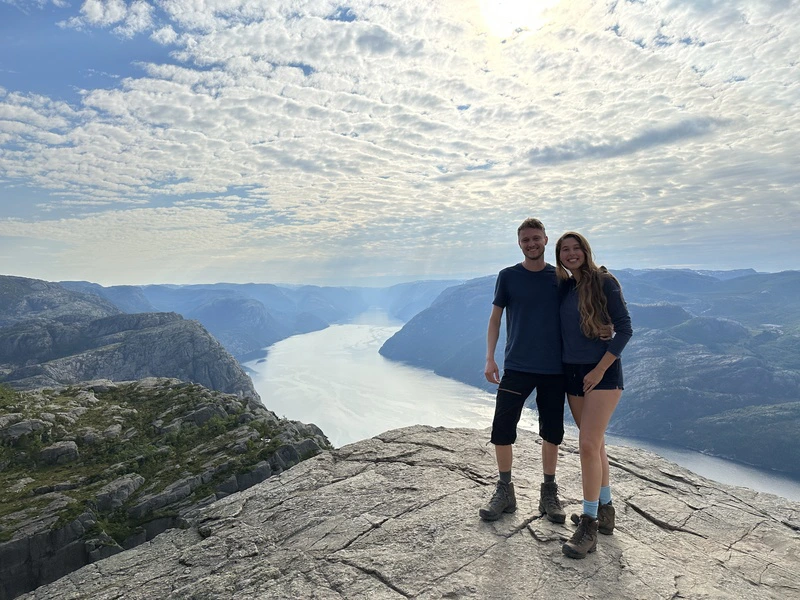 noorwegen pulpit rock uitzicht