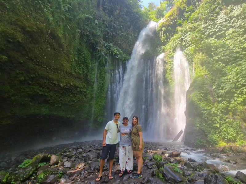 indonesie lombok waterval