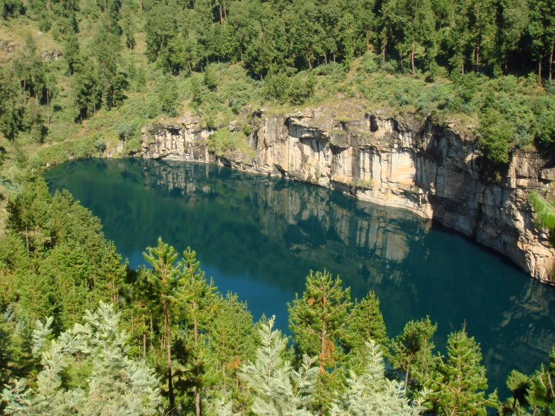 Tritriva meer uitzicht Madagascar