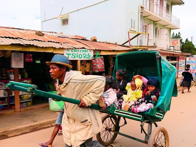 Madagascar - Pousse pousse