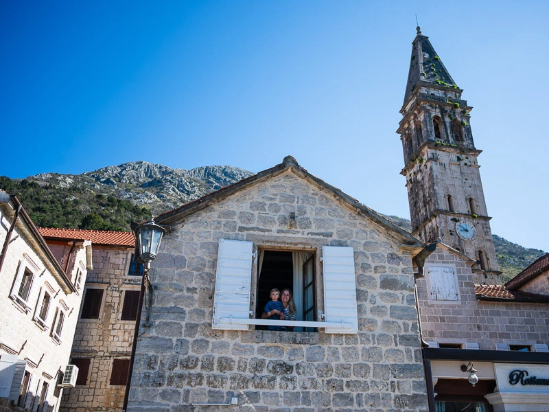 Overnachten Montenegro Baai van Kotor