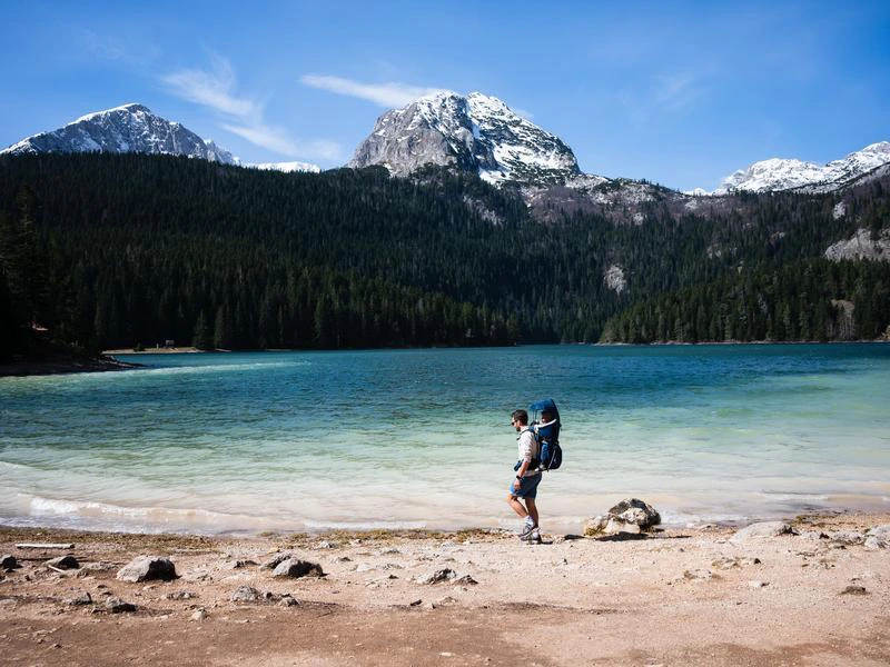Durmitor met kinderen