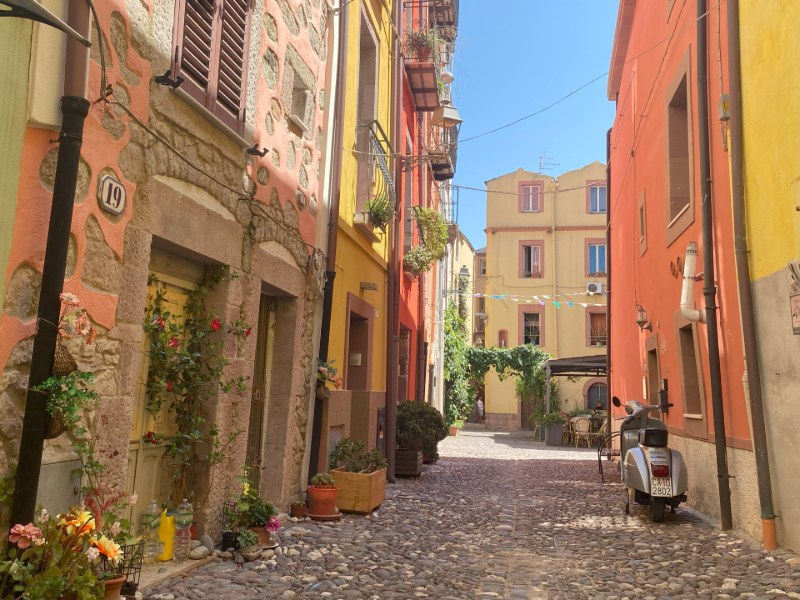 Italië Sardinië Bosa