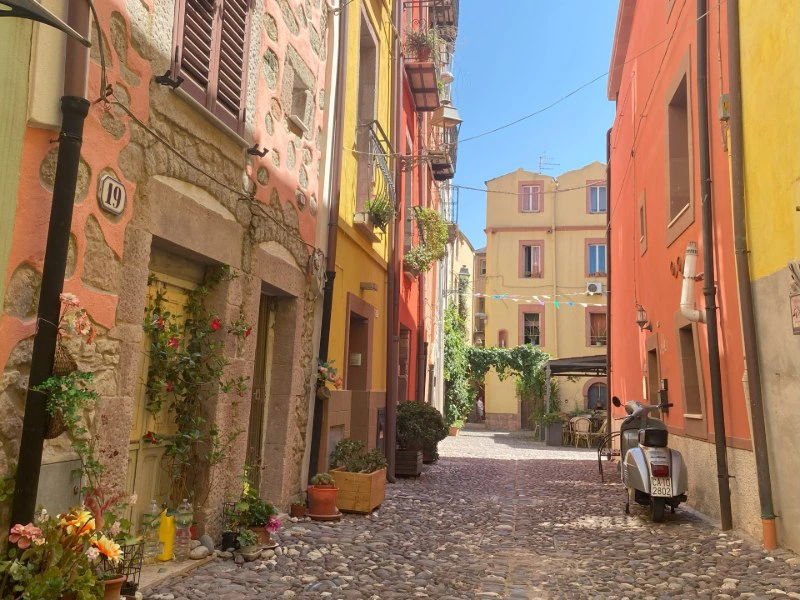 Italië Sardinië Bosa