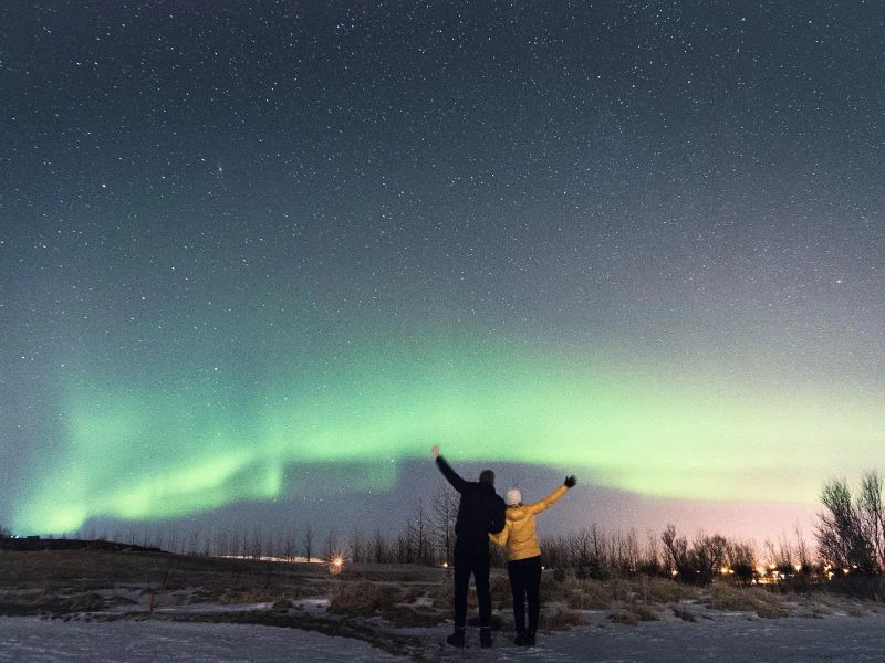 Noorderlicht in IJsland