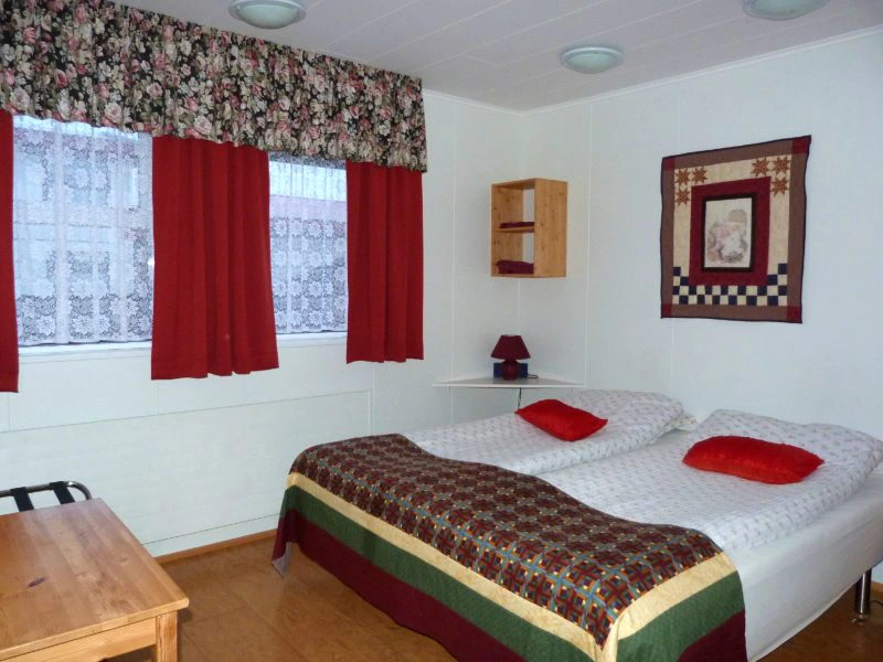 Slaapkamer in het guesthouse Sneafellsnes