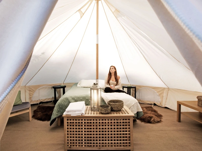 glamping tent IJsland