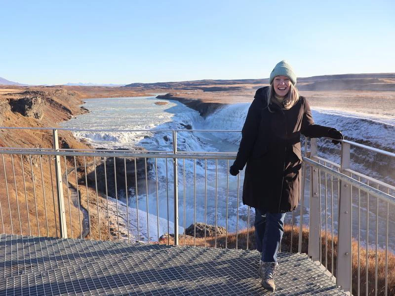 IJsland waterval Gullfoss