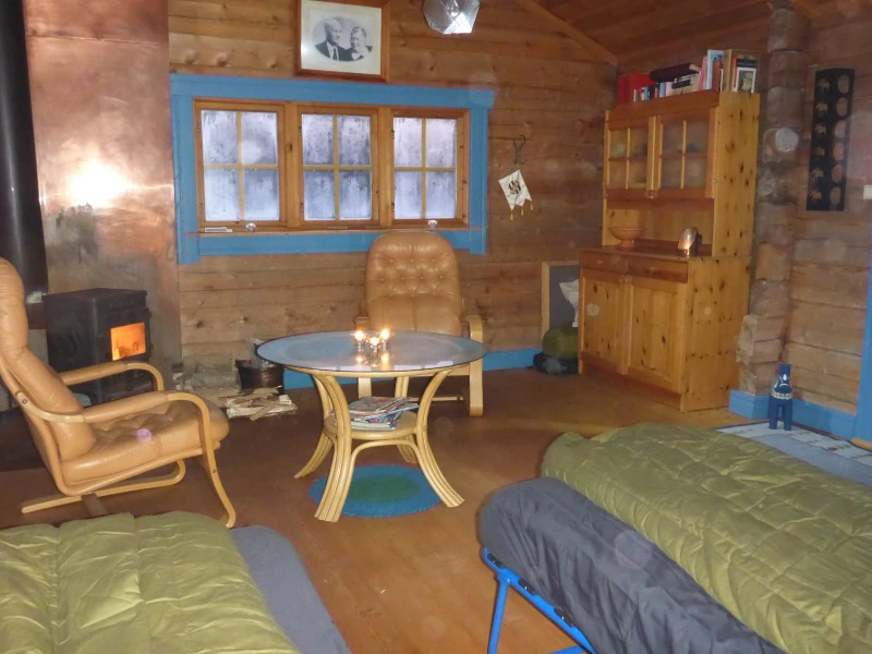 cabin husky safari in lapland