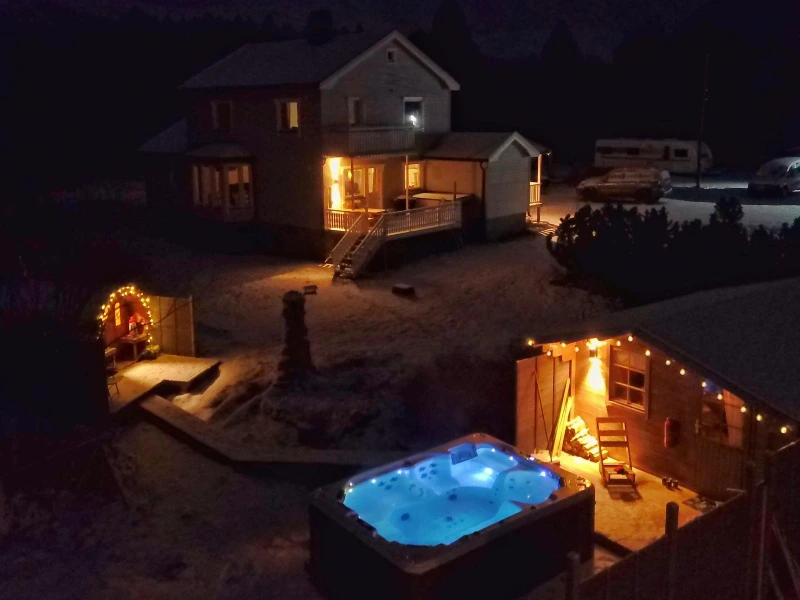 jacuzzi lapland