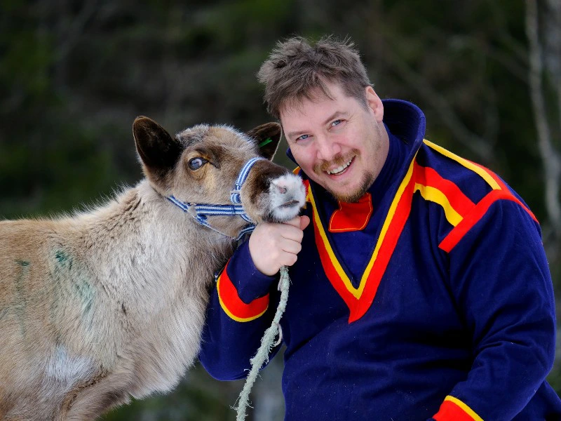 Rendieren in Lapland