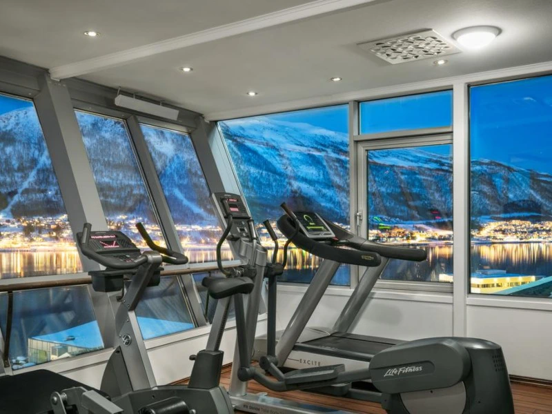 Fitnessen in je hotel in Tromso