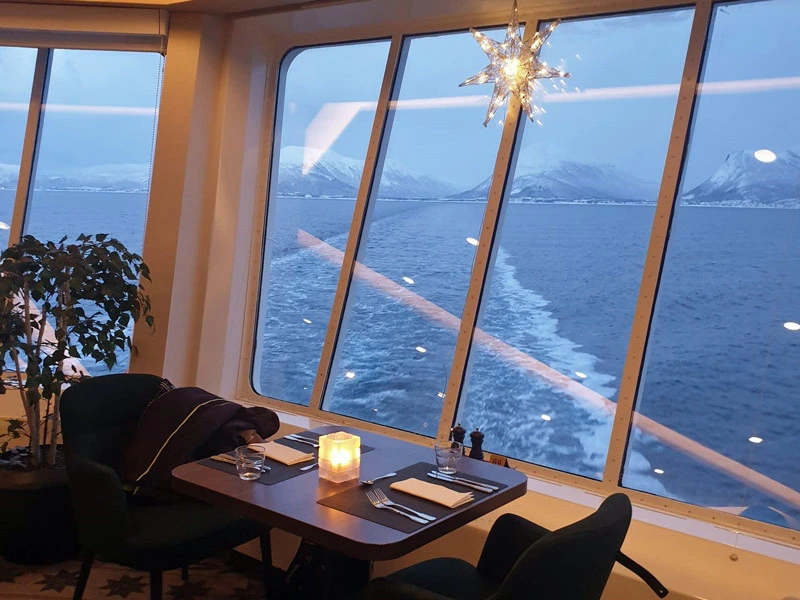 noorwegen accommodatie hurtigrouten