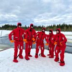 Icefloating in Rovaniemi