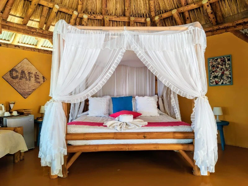 Colombia Minca hotelkamer