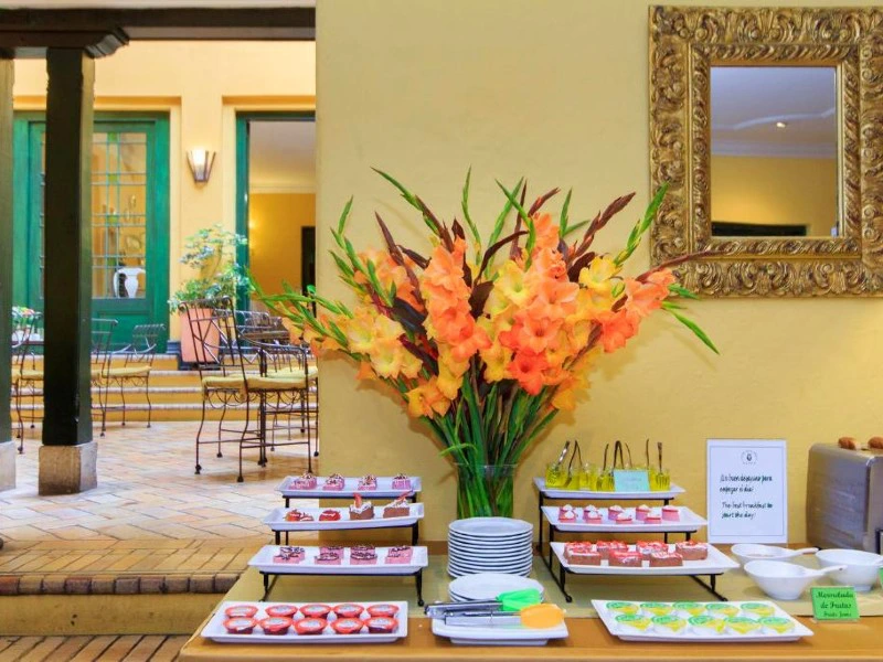 Bogota hotel ontbijt