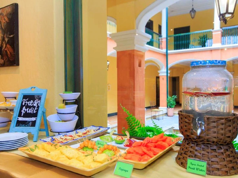 Bogota hotel ontbijt