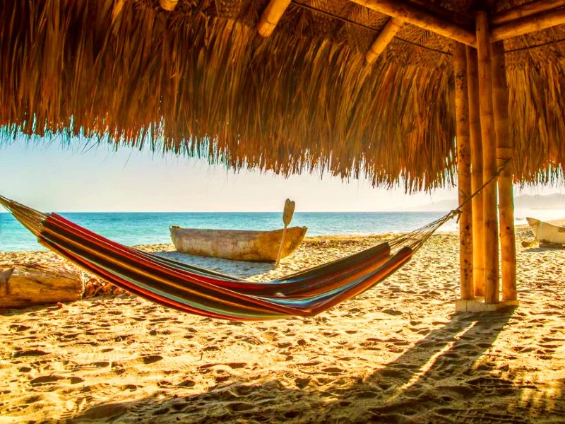 Tayrona strand bij hotel