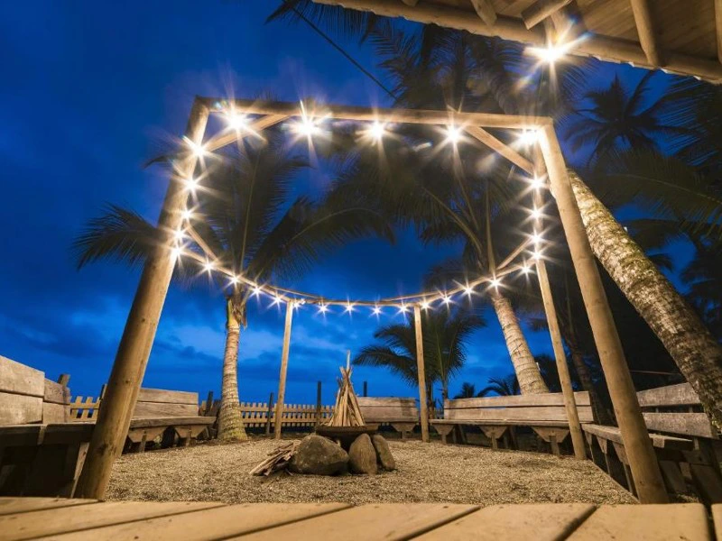 Bahia Solano kampvuur