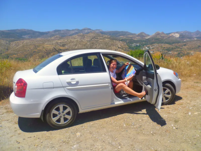 Griekenland vaste land, huurauto