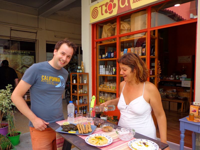 Griekenland Nafplio ouzo
