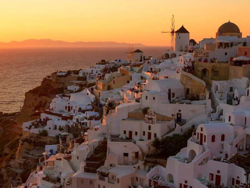 Santorini | Riksja griekenland