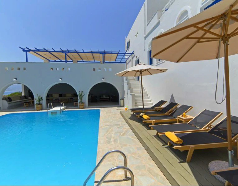 Hotel met zwembad op Naxos
