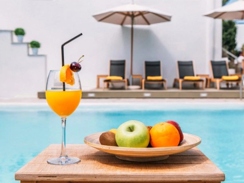 Hotel met zwembad op Naxos