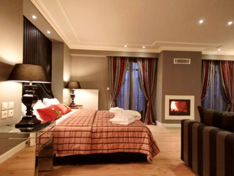 Dimitsana boetiekhotel slaapkamer