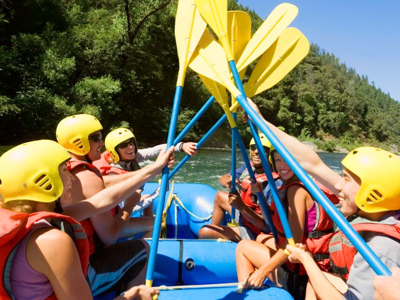 Raften in Noord-Griekenland