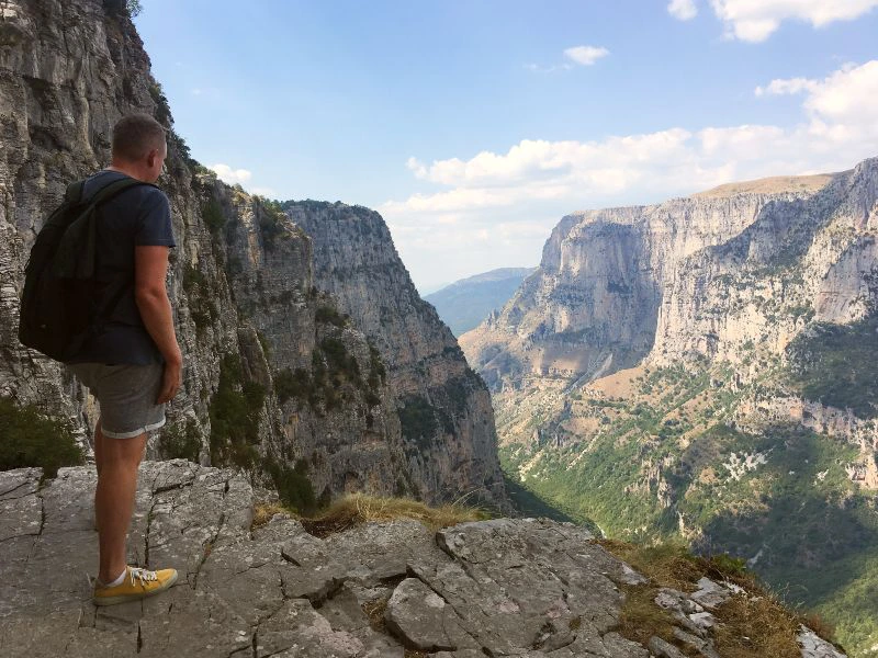 Wandelen bij Zagori Noord-Griekenland