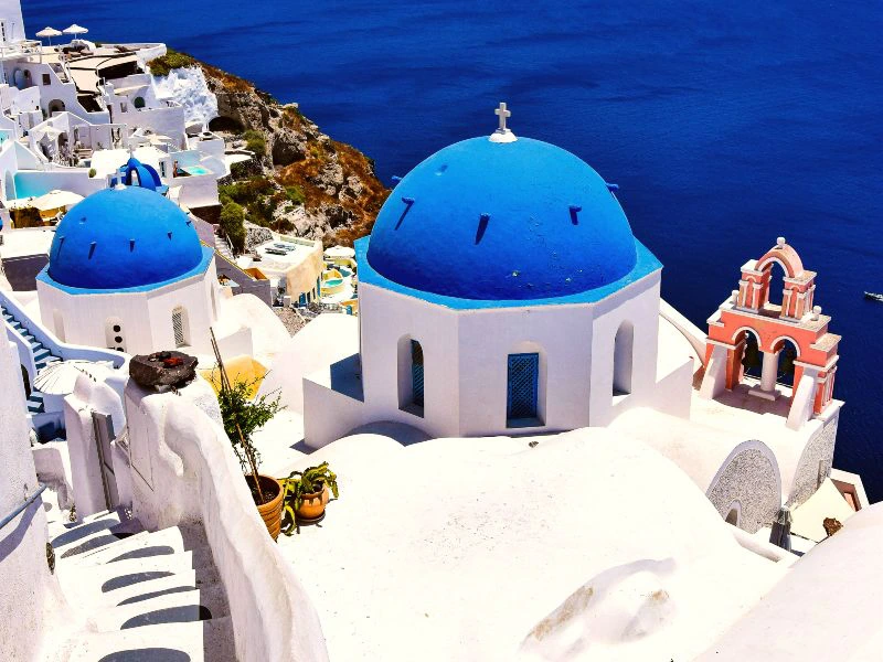 Santorini in Griekenland