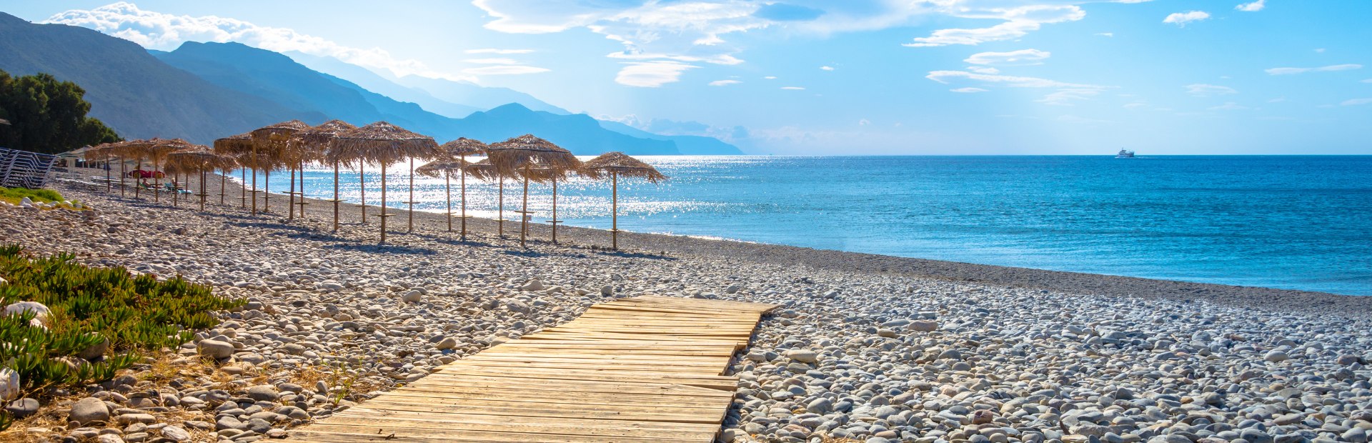 Strand bij Paleochora