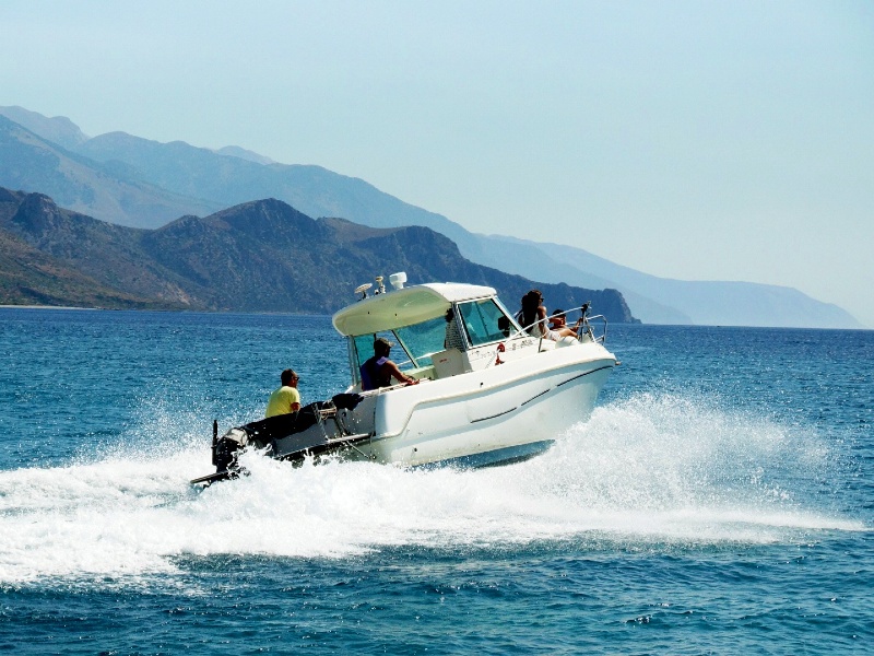 boottocht bij Paleochora