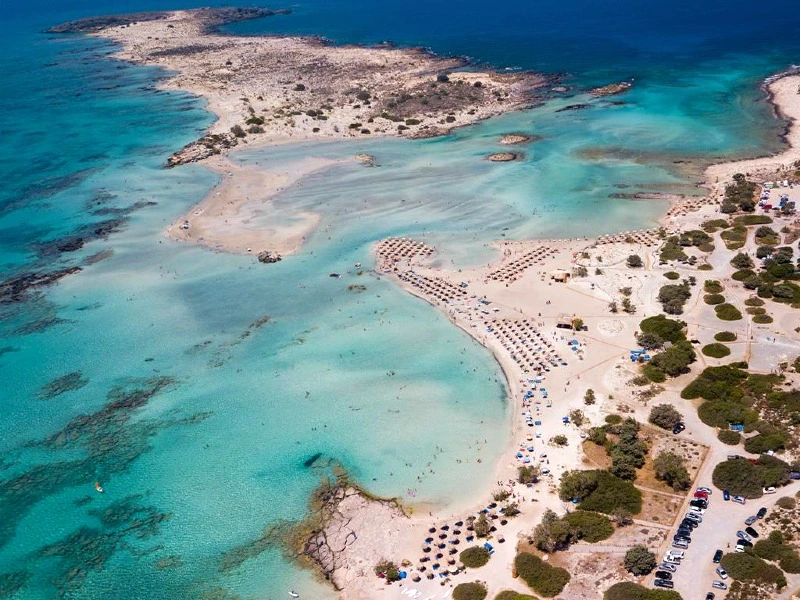 Strand bij Paleochora