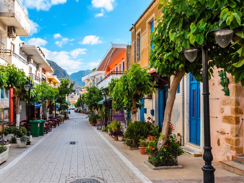 Centrum van Paleochora