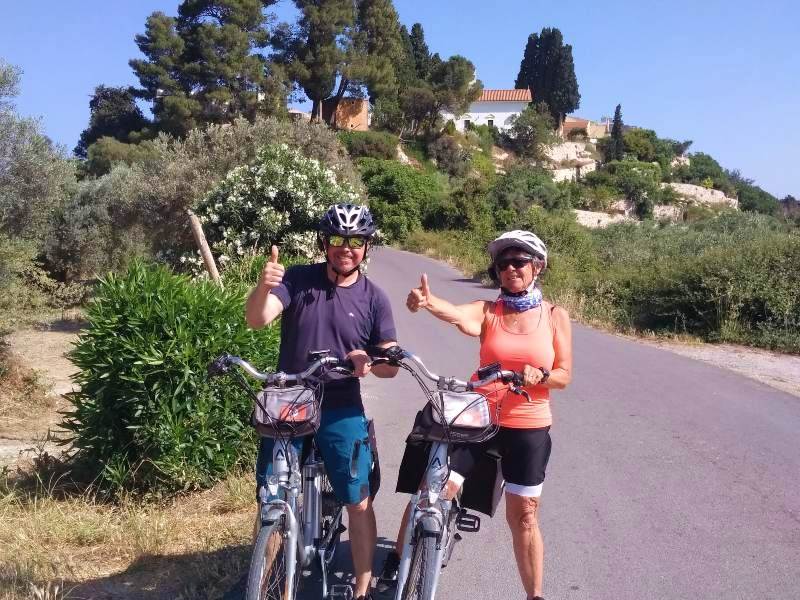 Fietsen dor Rethymnon