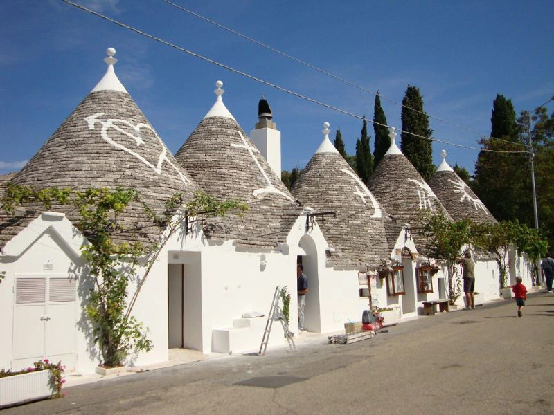 Alberobello puglia trullihuisjes