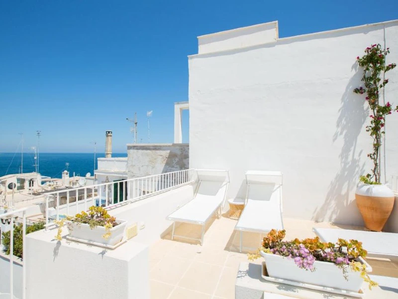 Terras hotel Polignano a Mare