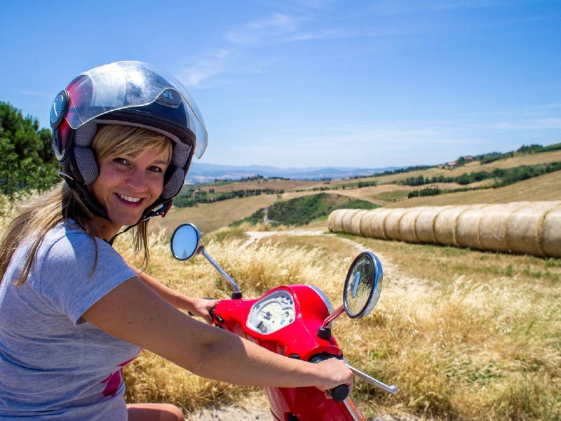 Op de Vespa door Italië