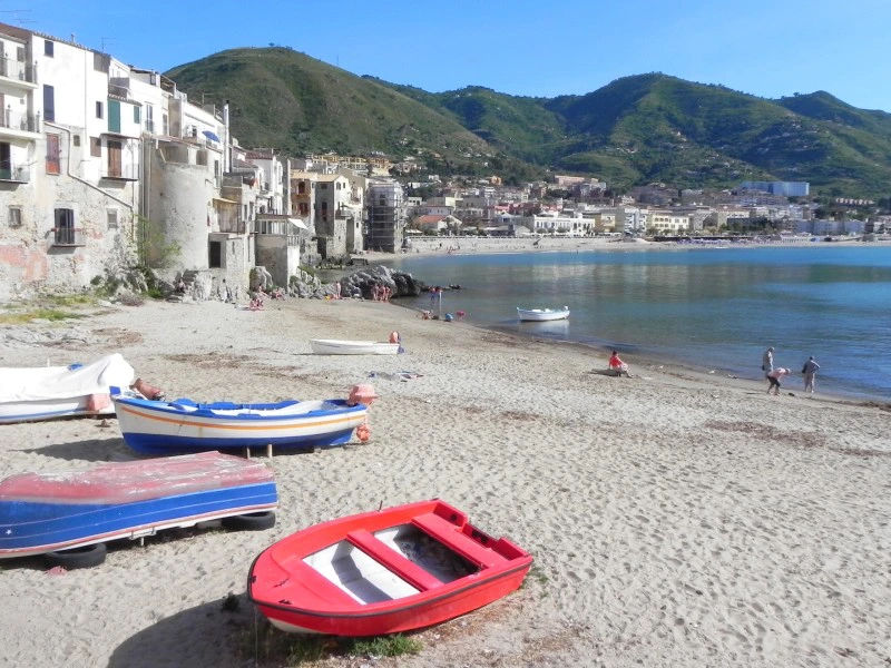 Cefalu vissersbootjes