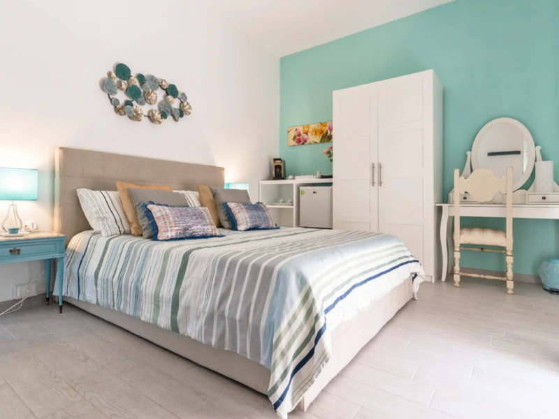 Slaapkamer hotel Polignano a Mare